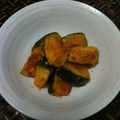 ビリア's cooksnap of when they made まるで煮物？レンジかぼちゃのめんつゆ和え.