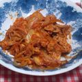 トメちん's cooksnap of when they made 豚キムチ.