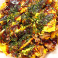 リヒター's cooksnap of when they made お好み焼き風卵焼き.