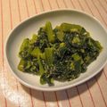 m@n@'s cooksnap of when they made 菜の花の酢味噌和え★.