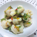 ：：れっちぃ：：'s cooksnap of when they made お弁当に☆ころんとちくわのマヨチリ炒め☆.