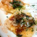 ゆいちん5's cooksnap of when they made 新たまねぎで簡単お好み焼き？.