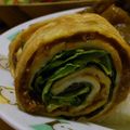 さと＠花嫁修業中's cooksnap of when they made 具のソースでクルクル肉味噌巻き.