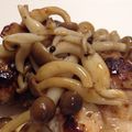弁当男子のまーちん's cooksnap of when they made 鶏胸肉のふっくらソテーきのこワインソース.