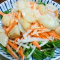 とまてぃ♪'s cooksnap of when they made ほたてのサラダこがしバターソース.
