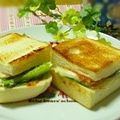 ジュリネ☆'s cooksnap of when they made ホットサンドメーカーなしでホットサンド♬.
