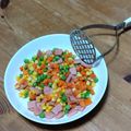 ケンチャナヨ～'s cooksnap of when they made お弁当★ミックスベジタブル&ソーセージ.