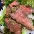 すず華's cooksnap of when they made フライパン1つde簡単ローストビーフ.