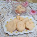 クックI7I5L1☆'s cooksnap of when they made 米粉で作る♡桜でんぶクッキー.