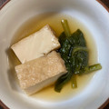 240915's cooksnap of when they made 厚揚げと小松菜の煮物.