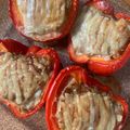 もものすけのまま's cooksnap of when they made パプリカの肉詰め　オーブン焼き.