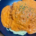 るっち♡'s cooksnap of when they made 絶品☆蟹のトマトクリームパスタ〜蟹缶で〜.