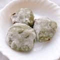 ●ゆゆゆ●'s cooksnap of when they made そば餅のレシピ★よもぎ入り.
