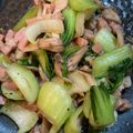 kei☆1121's cooksnap of when they made お弁当に★青梗菜と厚切りベーコンの中華風.