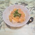 みかかめ's cooksnap of when they made 厚揚げのカニカマ玉子餡掛け.