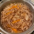 じんべいさん's cooksnap of when they made 簡単 ごぼう 椎茸 切り干し大根の 煮物.