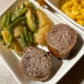 ame-ikuru's cooksnap of when they made 合挽きミンチのベーコン巻き♪トマト仕立て.