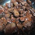 くむちん's cooksnap of when they made 鷄レバーの甘辛煮.