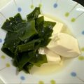 なーなちゃん's cooksnap of when they made 生姜香る豆腐とワカメの白だし煮.