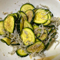 ♪ミチル♪'s cooksnap of when they made ズッキーニとしらすのごましょうが和え.