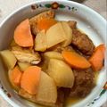 my7033's cooksnap of when they made 大根とがんもどきの煮物.