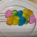 ３匹のこじかママ's cooksnap of when they made レインボーわらび餅.