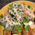 ちゃかぴまま's cooksnap of when they made 爆速！ちくわとカニカマの水菜サラダ♡.