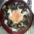 minami1977's cooksnap of when they made 明太子のお茶漬け風.