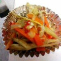 COCO&Mo-'s cooksnap of when they made 簡単で美味しいゴボウのきんぴら.