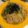 ジュンぺさん's cooksnap of when they made ☆簡単＆さっぱり☆ 梅シソしらすパスタ.