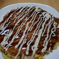 よしぷち's cooksnap of when they made シーセージ入りお好み焼き.