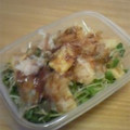 うさまる。。's cooksnap of when they made かいわれと焼き油揚げのサラダ.