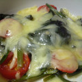 ゆずこみかん's cooksnap of when they made 簡単★ほうれん草とトマトのチーズ焼き.