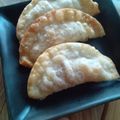 上出来's cooksnap of when they made ワンタンの皮で簡単おやつ！アップルパイ.