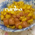 瑠梨佳's cooksnap of when they made お弁当に♪ウィンナーとコーンのバター炒め.