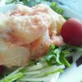 kotopanda's cooksnap of when they made めんたいポテトサラダ♪.