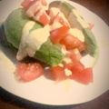 HLS's cooksnap of when they made アボカドハンバーグ（わさびマヨ）.