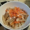 cremadesu's cooksnap of when they made ウドの皮を、炒めて塩麹だけで味付け.