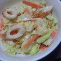 ririri60's cooksnap of when they made 春キャベツと竹輪のゴママヨサラダ.