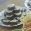 ゆーこリん's cooksnap of when they made 子供も喜ぶサラダ巻き寿司.