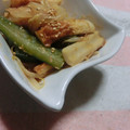 kaopomme♪'s cooksnap of when they made 胡瓜とちくわのピリ辛和え♪.