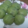 Loveめぐみ's cooksnap of when they made よもぎもち.