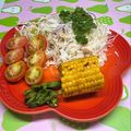 まこさんど's cooksnap of when they made バター醤油の♥焼きとうもろこし.