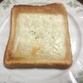 亜久里's cooksnap of when they made ちょっぴり一工夫 チーズトースト.