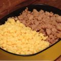 ぼりーと's cooksnap of when they made 親子そぼろ丼。.