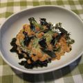 m@n@'s cooksnap of when they made 納豆に大葉と海苔を入れました♡.