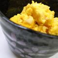 ゆりまる2011's cooksnap of when they made 離乳食後期☆納豆入りスクランブルエッグ.