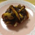 ynmy's cooksnap of when they made ハンバーグきのこのデミソース.