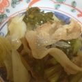 UtaUka's cooksnap of when they made 豚バラと小松菜の梅干し煮.