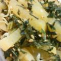 熊人すみこ's cooksnap of when they made 蕗の葉のじゃこ炒り.